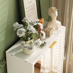 3-Tier Flip Door Shoe Cabinet with Full-Length Mirror, Holds 18 Pairs