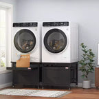 29x29x23 Heavy Duty Washer/Dryer Pedestal  850LB Capacity with Pullout Shelf & Drawer for Universal Anti-Vibration Support