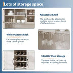 Tall Kitchen Pantry 72in, Large Kitchen Storage Canibet with Hutch and Microwave Stand,2 Drawers, Pantry Cabinet with Shelves for Home, Dining Room