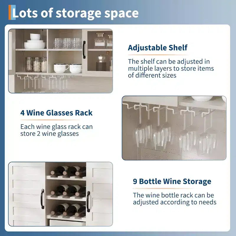 Tall Kitchen Pantry 72in, Large Kitchen Storage Canibet with Hutch and Microwave Stand,2 Drawers, Pantry Cabinet with Shelves for Home, Dining Room