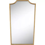 Uttermost Champlain 22 x 36 3/4 Warm Gold Wall Mirror