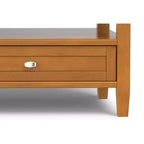 Norfolk SOLID WOOD 48 inch Wide Rectangle Transitional Lift Top Coffee Table