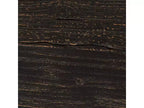 Reclaimed Elm Wood Square Coffee Table, Brushed Black, 30x30 Inches