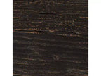 Reclaimed Elm Wood Square Coffee Table, Brushed Black, 30x30 Inches