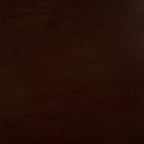 Round Accent End Table, Brown Wood Finish, No Assembly Required