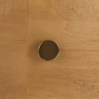 Accent Table with 1 Drawer and 1 Shelf, Natural Wood Finish