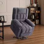 Power Recliner Chair with 8-Point Massage, Heating, and Extending Footrest
