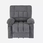 Power Recliner Chair with 8-Point Massage, Heating, and Extending Footrest