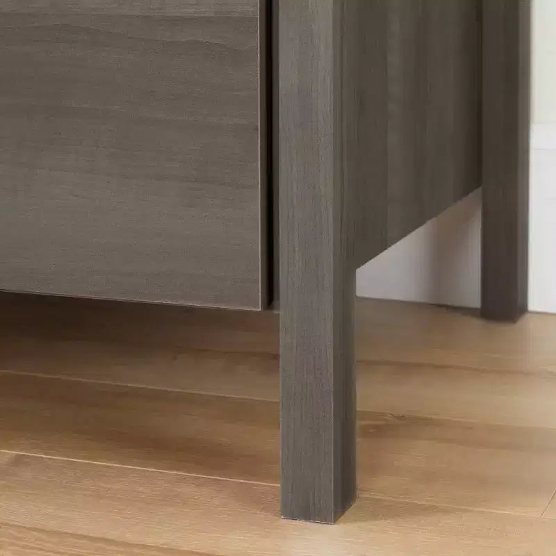 6-Drawer Double Dresser, Rustic Oak, STURDY Act Compliant, 5-Year Warranty
