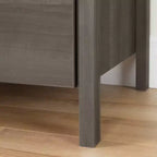 6-Drawer Double Dresser, Rustic Oak, STURDY Act Compliant, 5-Year Warranty