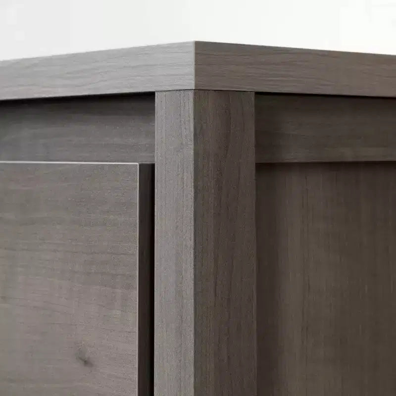 6-Drawer Double Dresser, Rustic Oak, STURDY Act Compliant, 5-Year Warranty