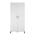 Systembuild Flex Tall Storage Cabinet, White