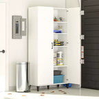 Systembuild Flex Tall Storage Cabinet, White