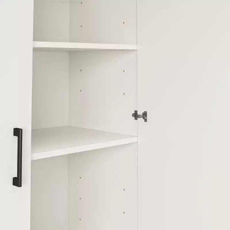 Systembuild Flex Tall Storage Cabinet, White