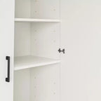 Systembuild Flex Tall Storage Cabinet, White