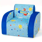 Costway 3-in-1 Convertible Kid's Sofa Multifunctional Flip-out Lounger Bed Armchair