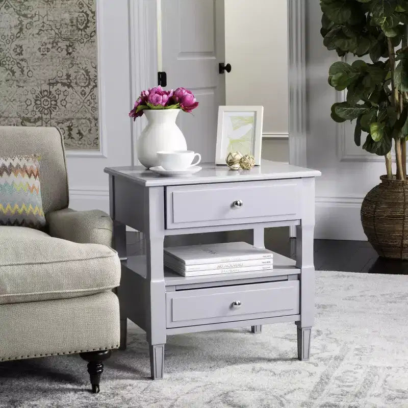 Jenson Night Stand - FOX6277 - Safavieh Couture