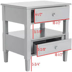 Jenson Night Stand - FOX6277 - Safavieh Couture