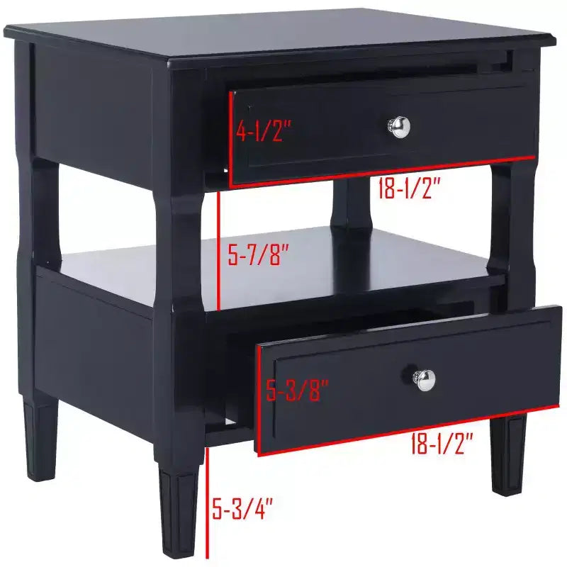 Jenson Night Stand - FOX6277 - Safavieh Couture