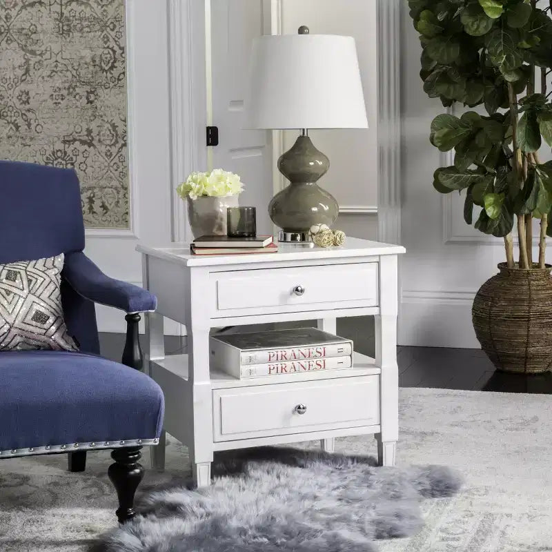 Jenson Night Stand - FOX6277 - Safavieh Couture