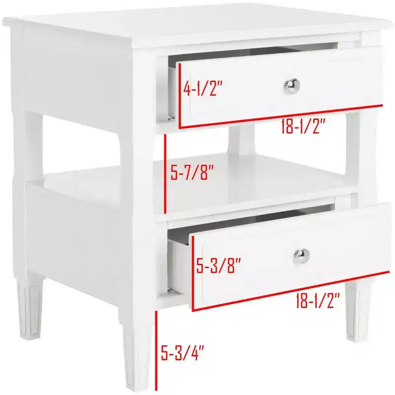 Jenson Night Stand - FOX6277 - Safavieh Couture