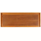 Wooden Storage Bench with Drawers, 550 lb Capacity, No Assembly Required