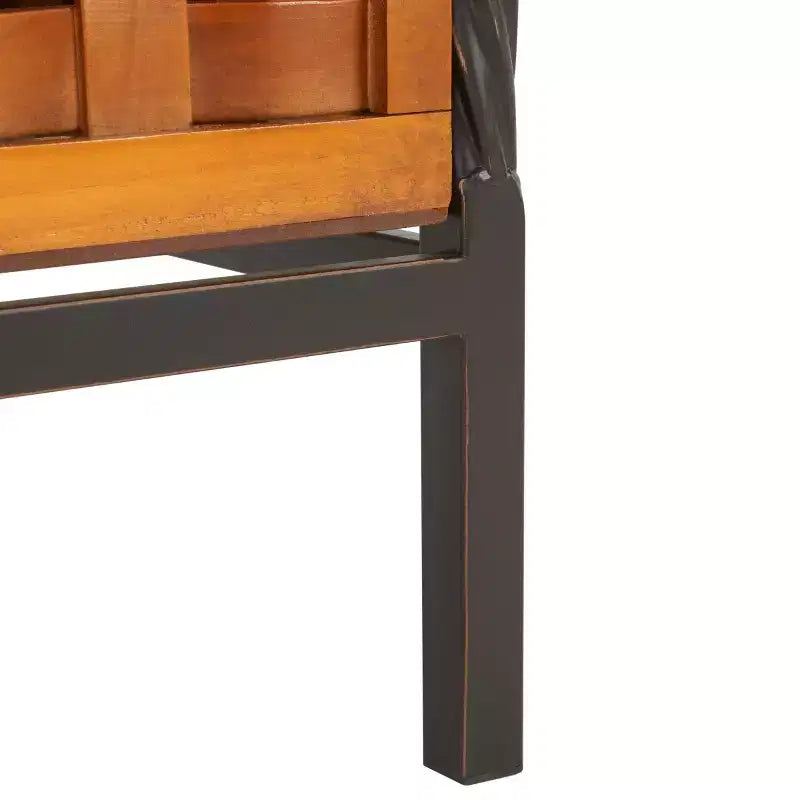 Wooden Storage Bench with Drawers, 550 lb Capacity, No Assembly Required