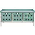 Isaac Wooden Storage Bench - AMH6530 - Safavieh Couture