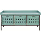 Isaac Wooden Storage Bench - AMH6530 - Safavieh Couture