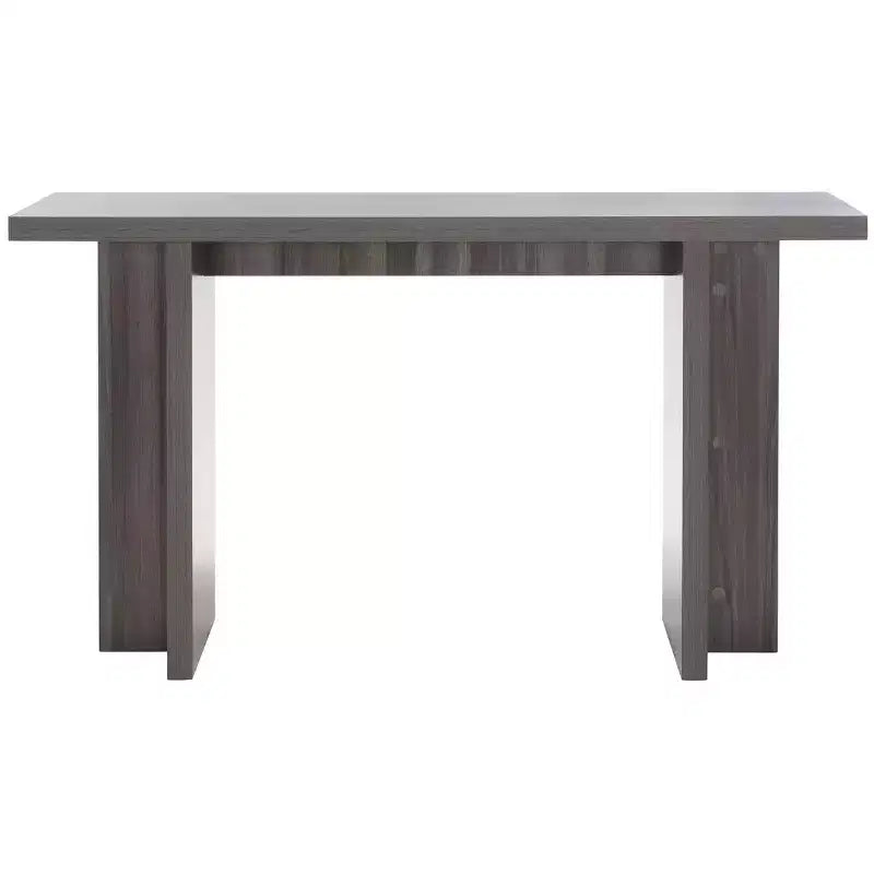 Glam Gold Console Table with Glass Top and Hairpin Legs, 42x12x30 Inches