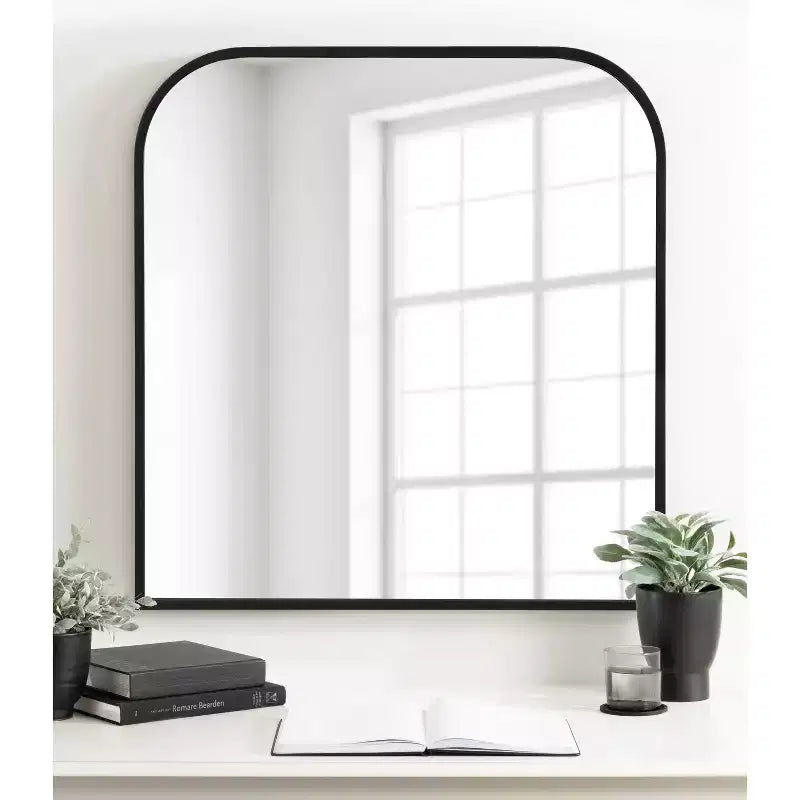 Kate & Laurel All Things Decor Valenti Wide Arch Wall Mirror